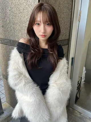 ロング カットモデル募集中 Yui🎀✨のヘアスタイル