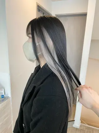 ロング カラー ブロンド・ハイトーン ／遠藤将太のヘアスタイル