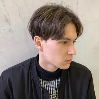 パーマ メンズ 酸性ストレート・ メンズ  三原 楊子のヘアスタイル