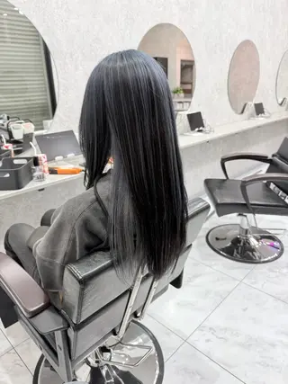 ロング カラー 🌺ハイトーン🌺 矢葺 なぎさ🌺🌺のヘアスタイル