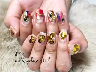 ショート Yakko pas á pasのネイルデザイン