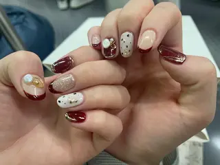 ネイル 🫧Sunrich lu🤍のネイルデザイン