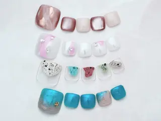 ネイル Wardrobe by CHERIE所属・サロンドットクッキー KYUのマツエク・マツパデザイン