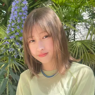 ミディアム tricca所属・ショート/ボブ ショウゴのヘアスタイル