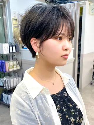 ショート 会田 渡夢のヘアスタイル