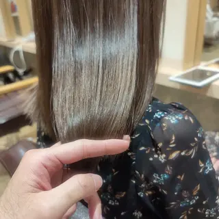 セミロング カラー ACRO 梅田所属・平日限定‼️モデル様 募集中🙌🏻うちまのヘアスタイル