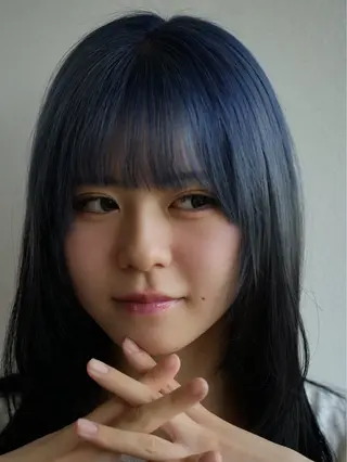 ミディアム カラー HAIRLABO 篠崎空竜のヘアスタイル