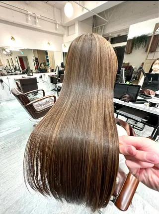 ロング ✨髪を傷ませない✨ 吉田ひじりのヘアスタイル