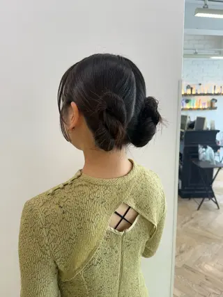 ヘアアレンジ 韓国/ヘアアレンジ/ 髪質改善/夏美のヘアスタイル