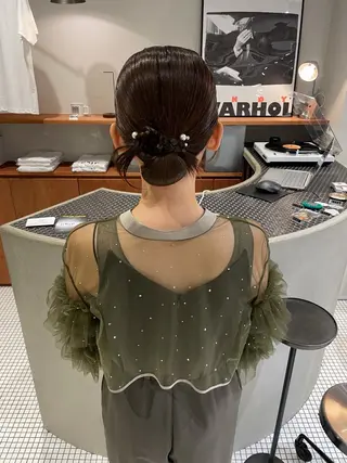 ヘアアレンジ . chihiroのヘアスタイル