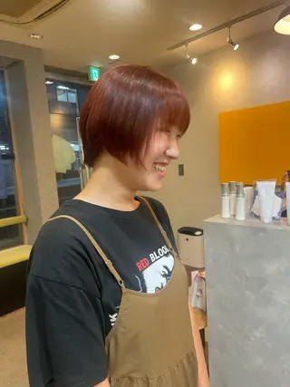 ショート カラー 髪質改善/Bloss om🌷高橋沙衣のヘアスタイル