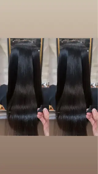 ロング 艶髪💎/ 美髪カラー🩷のヘアスタイル