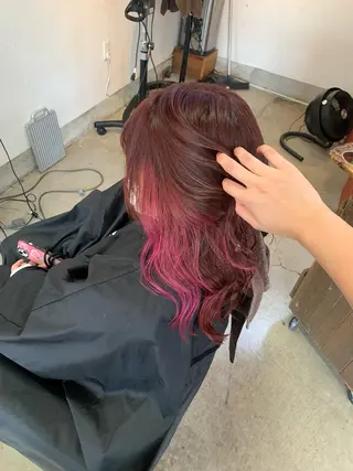 カラー CREA相武台所属・🫧古野 彩夏🫧のヘアスタイル