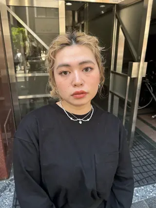 カラー ヘアアレンジ CURIO/南船場 /RIN💈🍎のヘアスタイル