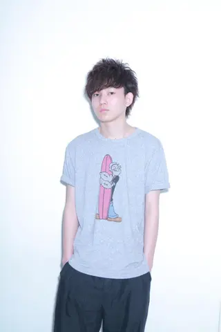 ショート カラー メンズ メンズヘア特化 崎田 成人のヘアスタイル