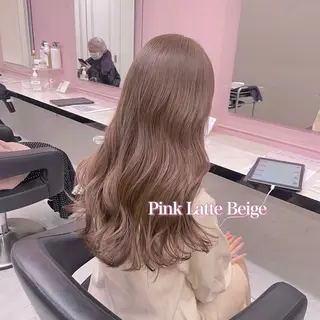 ロング カラー ヘアアレンジ 💘Risa💘/ミ ルクティ/ハイトーンのヘアスタイル