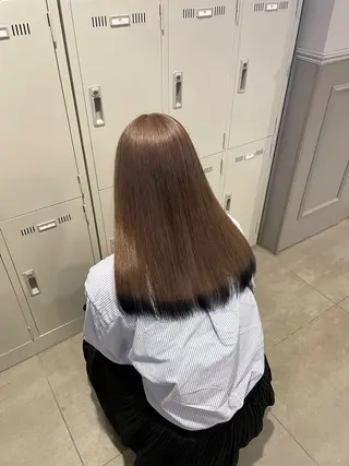 ロング カラー ヘアアレンジ 💗横浜美容室 💗HARUNAのヘアスタイル