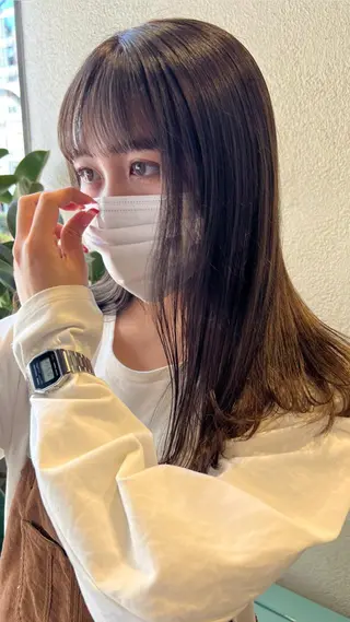 ロング 上原 みちるのヘアスタイル