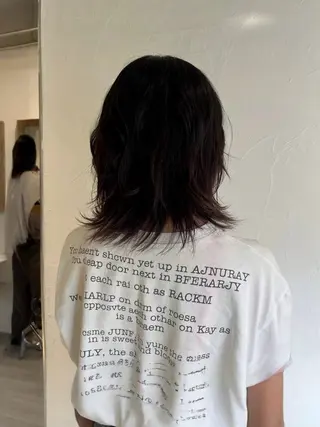 セミロング ボブパーマ／アレンジ Onのヘアスタイル