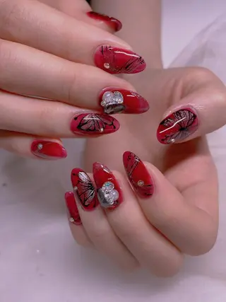 ネイル 長さだし専門店 M2　rikaのネイルデザイン