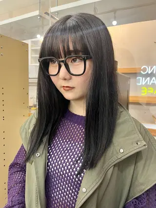 セミロング カラー 🌼sunc HINAMI🌼のヘアスタイル