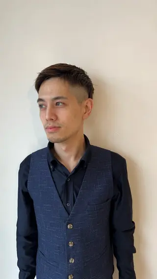 メンズ 白築 怜実のヘアスタイル