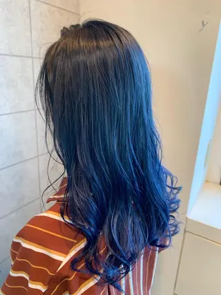 ミディアム カラー ヘアアレンジ 🌿‬ ܸAir 透明感🌱西村知佳のヘアスタイル