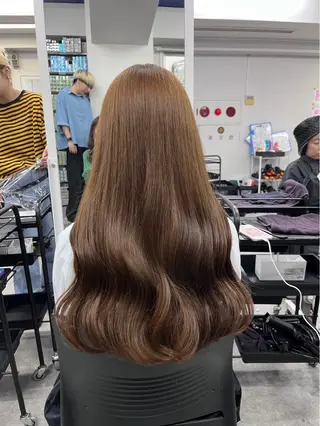 ロング カラー 🤍レイヤー/顔周り /hirari🤍のヘアスタイル