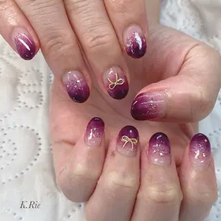 ネイル K. Rie minion 北浦和のネイルデザイン