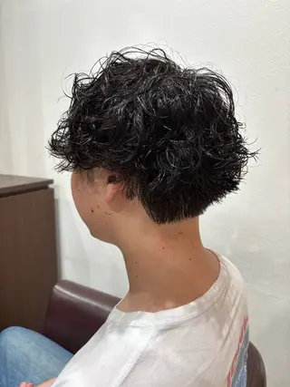 パーマ メンズ 松崎 崇のヘアスタイル