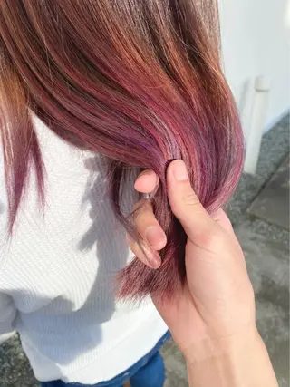 セミロング カラー カラースペシャリスト しょう🧑🏼‍🎨のヘアスタイル