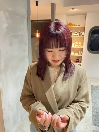 ロング soi 小島陽香のヘアスタイル