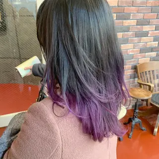 セミロング カラー ピンクベージュ/新潟 万代/高橋桃葉🍑のヘアスタイル