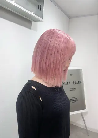 ショート カラー MILI HAIR所属・韓国ヘア🇰🇷 RYOTAのヘアスタイル