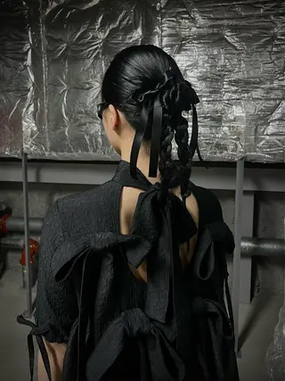 セミロング COME G HEAD 上之裏所属・高木 青空のヘアスタイル