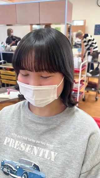 ミディアム HAIR chic所属・澤越 遥花のヘアスタイル