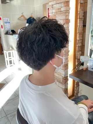 メンズ 新籾 尚哉のヘアスタイル