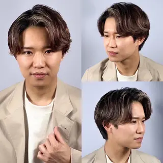 メンズ 須原 永紳のヘアスタイル