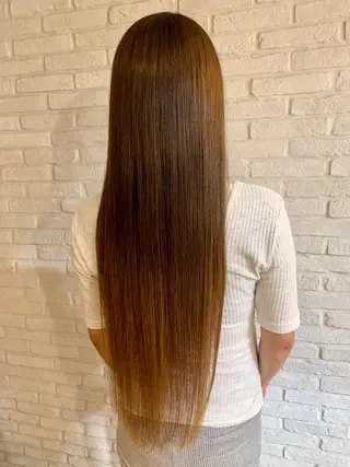 ロング コテ巻きパーマ/韓国 パーマ/佐野のヘアスタイル