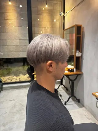 カラー メンズ 山本 望華のヘアスタイル