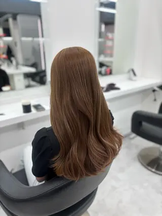 ロング カラー 🤍レイヤー/顔周り /hirari🤍のヘアスタイル