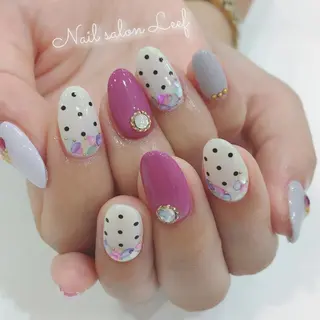 ネイル Nail leef《リーフ》所属・kahosan 𓆉のネイルデザイン