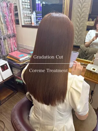 ロング カラー 🌱ケミカル美容師 未来を綺麗に🌱優吾のヘアスタイル