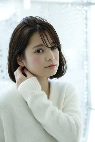 ミディアム カラー Fill @のヘアスタイル