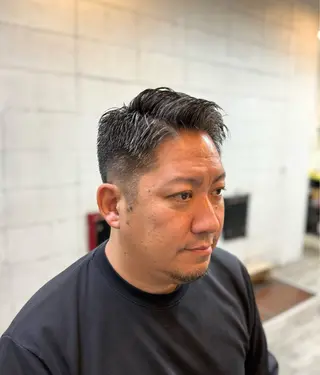 ショート メンズ スガワラ マキのヘアスタイル