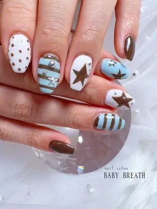 ネイル BABY  BREATH所属・y natsumiのネイルデザイン