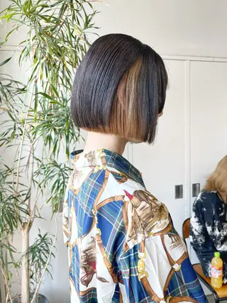 ミディアム カラー 小木曽智美 /ボブ/ショートのヘアスタイル