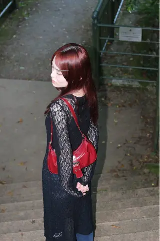 ロング カラー 松本 晴琉のヘアスタイル