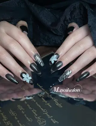 ネイル M🌷nail 長さだし専門店のネイルデザイン