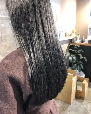 ロング カラー ヘアアレンジ ainico+所属・メンズ特化✂️栗原 侑也のヘアスタイル